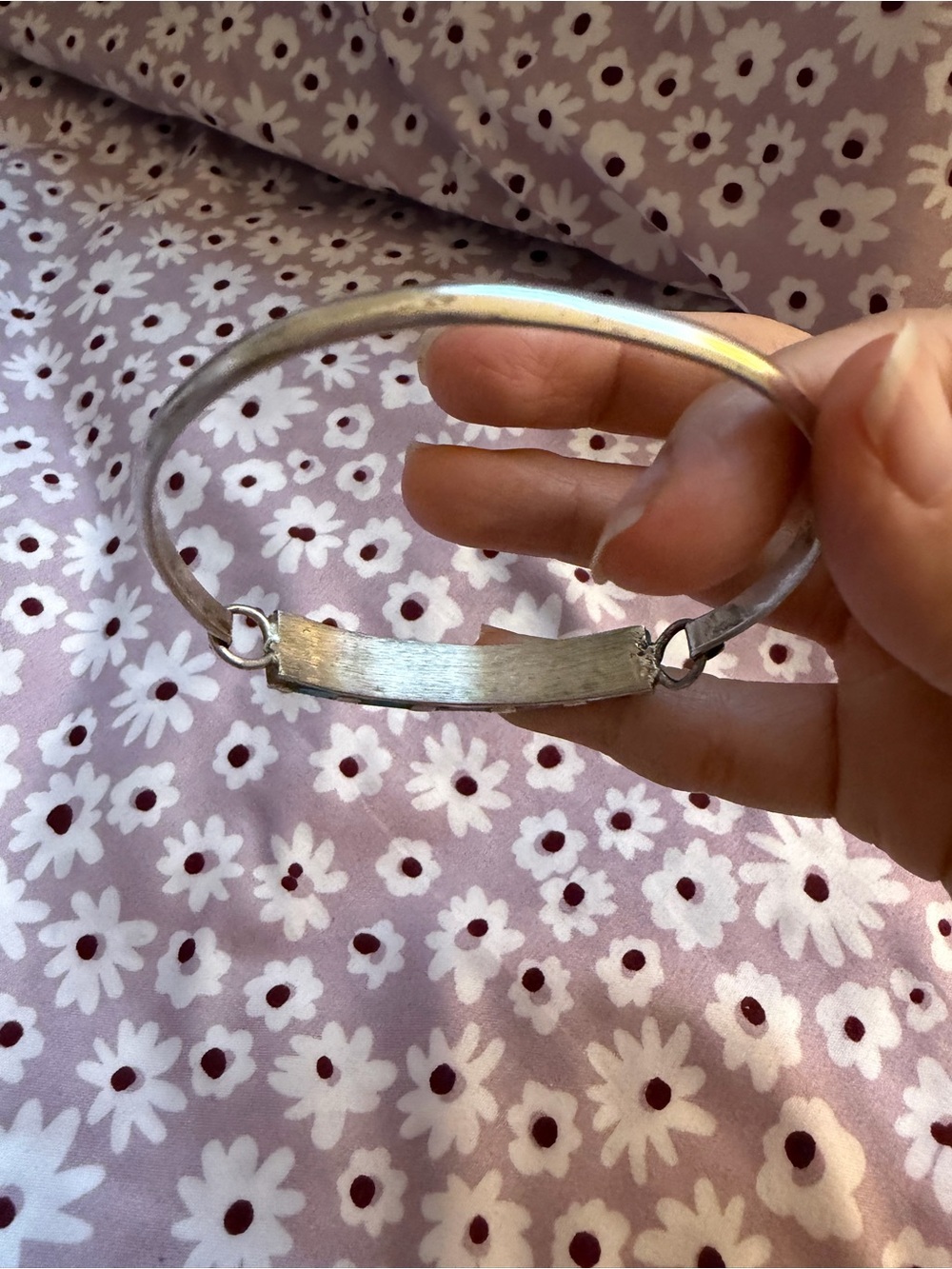 Turquoise Inlay bracelet bangle - Picture 4 of 12